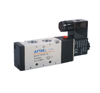 4V300 Series Solenoid Valve (5/2 way