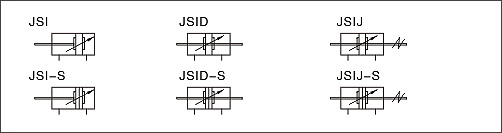 JIS Cylinder JSI Series Symbol