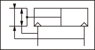 HFP Series Air gripper Symbol