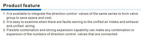7V Series manifold Product Feature
