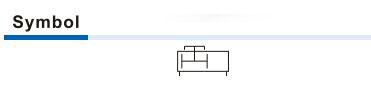 HGS Series Slide table cylinder Symbol