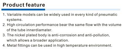 BB-Male connector Product Feature